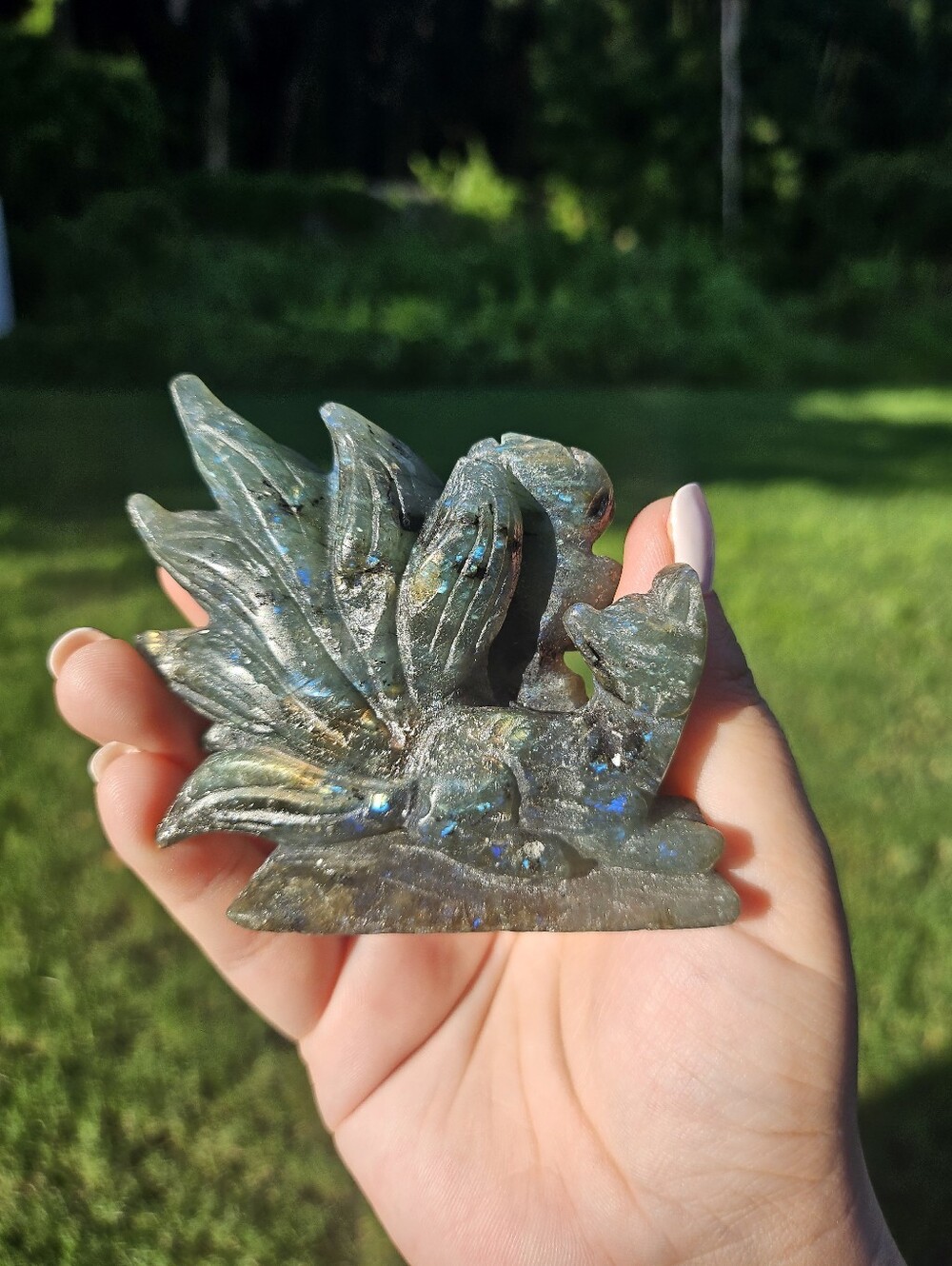 Labradorite Nine Tails Fox